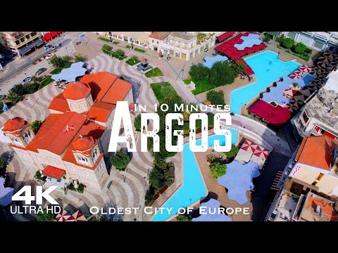 ARGOS 2023 ???????? Άργος, Europe's Oldest City Drone Aerial 4K | Αργολίδα Πελοπόννησος Greece