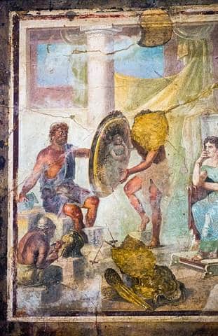 Hephaestus depiction