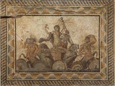 Epiphany of Dionysus mosaic