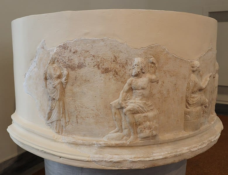 Cylindrical altar of the twelve gods (Poseidon)