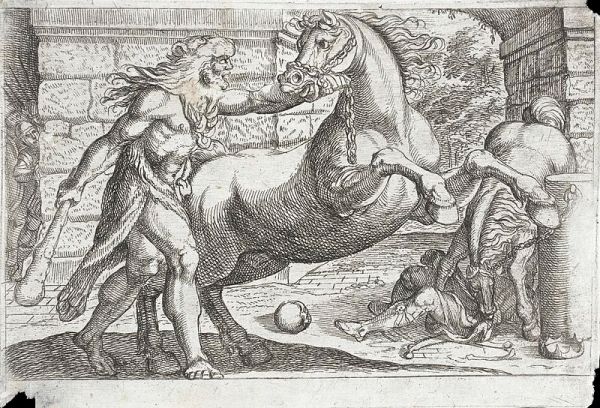 Hercules and the Mares of Diomedes