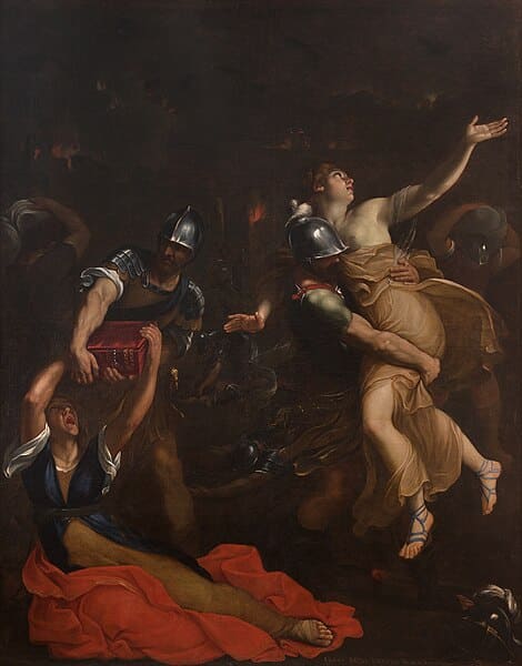 The Rape of Helen by Guido Reni (from the Potocki Collection)