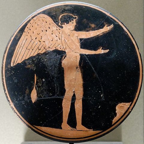 Bobbin with Eros; 470–450 BC