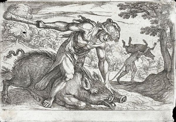 Hercules and the Boar of Erymanthus