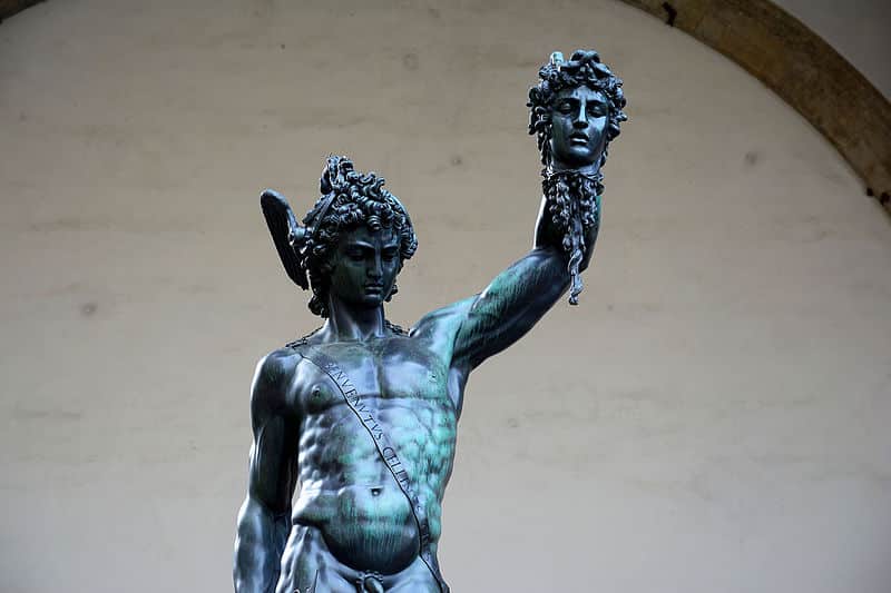 Perseus with the head of Medusa