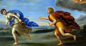 Apollo's chase of Daphne