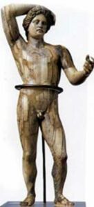Ivory Apollo Lyceus statue