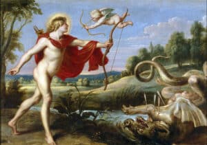 Apollo's triumph over the Python