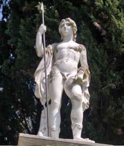 Statue of Ares at Empress Elisabeth's Palace