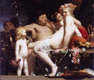 Dionysus with Ariadne, a moment of connection