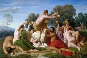 Zeus's education on Mount Ida