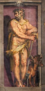 Artistic portrayal of Hades, god of the Underworld