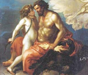 Zeus with Ganymede