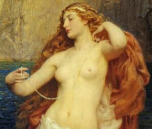 Aphrodite with radiant pearls