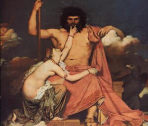 Zeus with Thetis on Mount Olympus