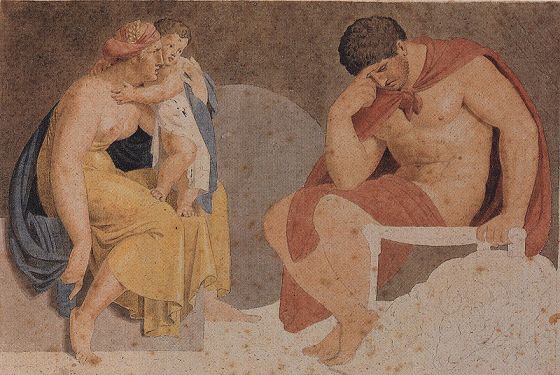 Sorrowful Ajax (Asmus Jacob Carstens, c. 1791)