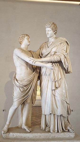 Statue of Orestes and Electra