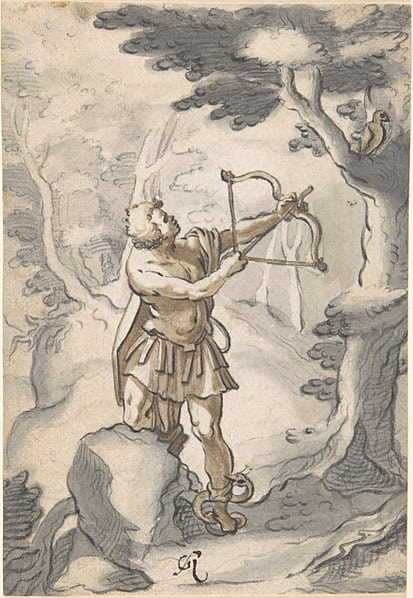 Philoctetes Being Bitten by the Snake