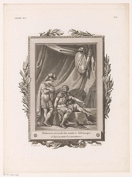 Philoctetes tells Telemachus his adventures