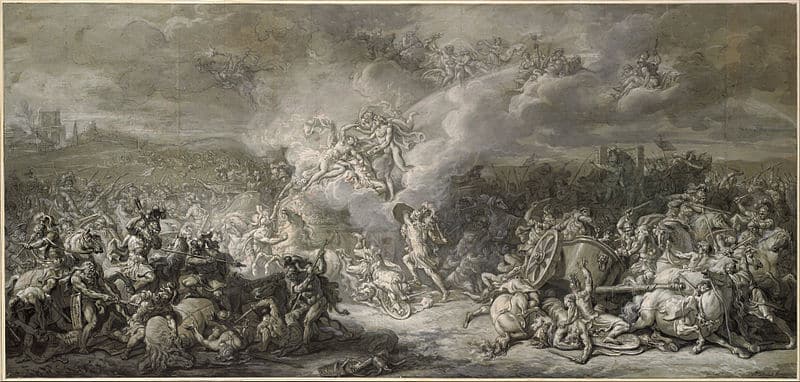 The Combat of Diomedes,1776