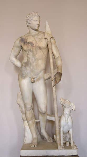 Statue of Meleager modeled after Skopas