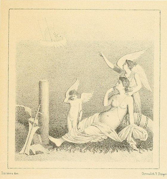 Ariadne, Aphrodite and Eros.