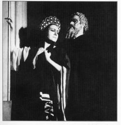 André Pernet and Marisa Ferrer as Oedipus and Jocasta in the premiere of Enesco's Oedipus (Palais Garnier, 1936)