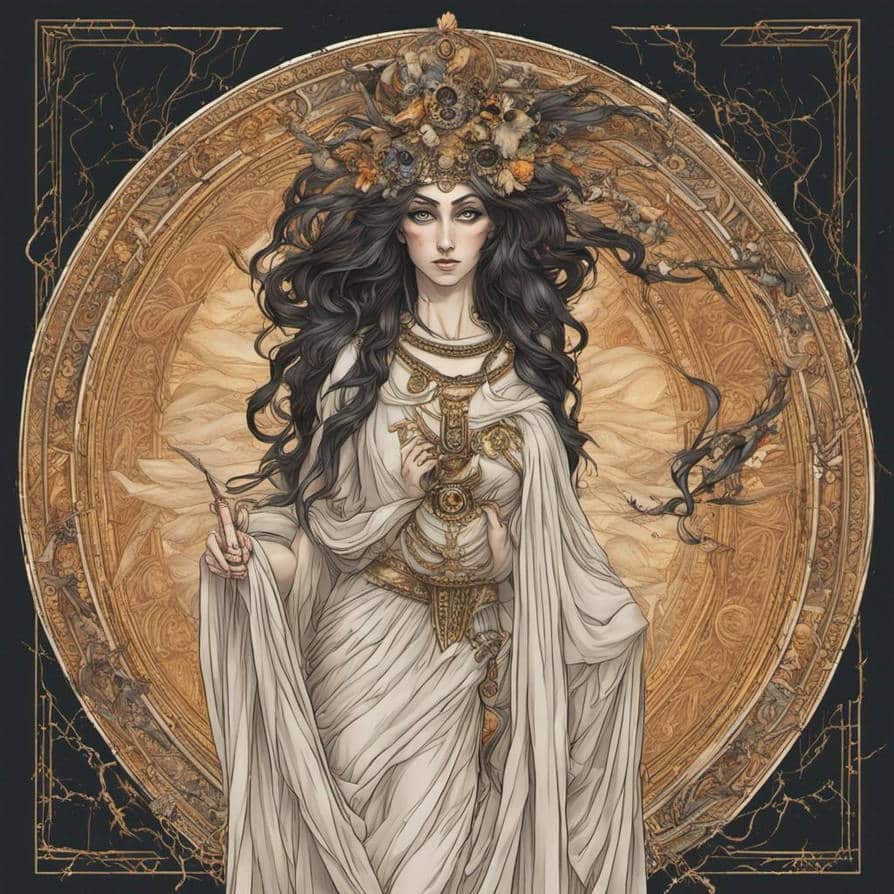 Macaria Greek goddess of blessed death